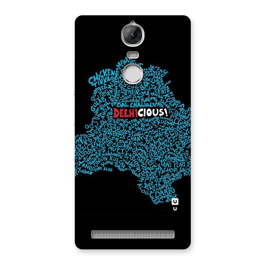 Delhicious Back Case for Vibe K5 Note