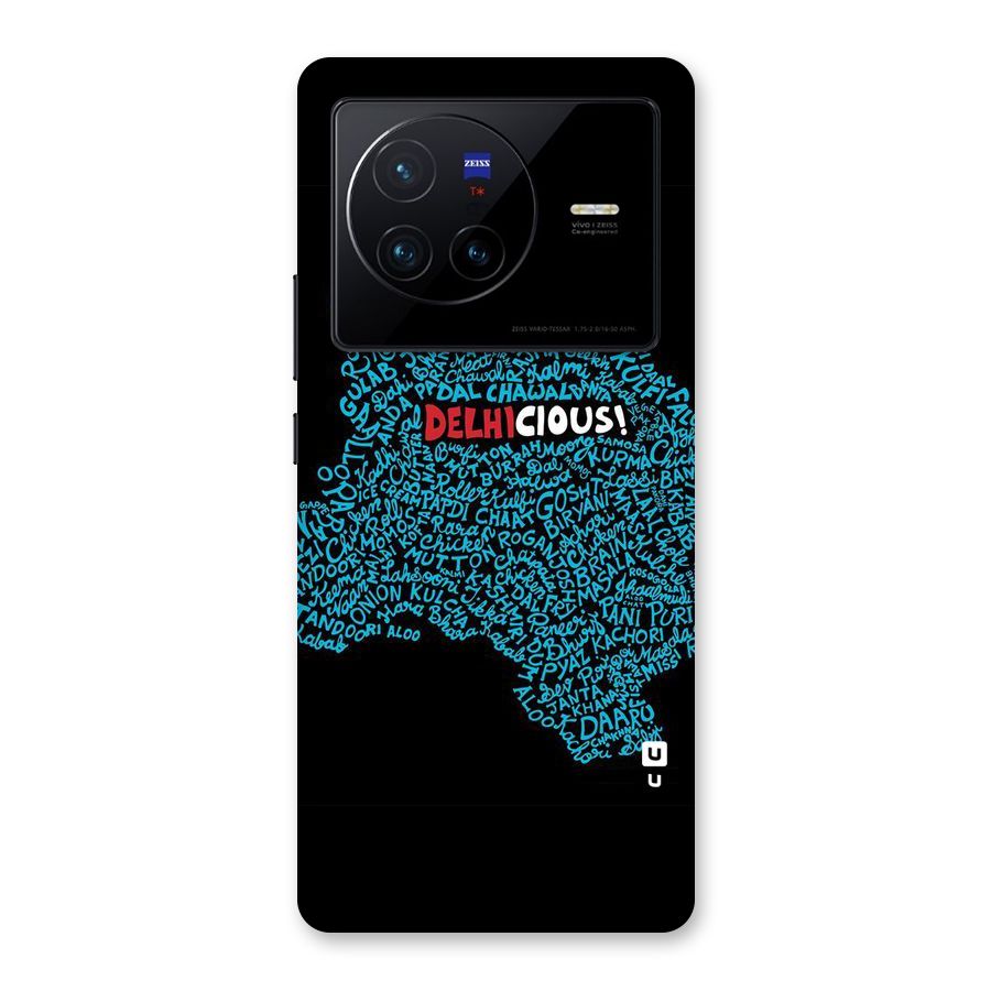 Delhicious Back Case for Vivo X80