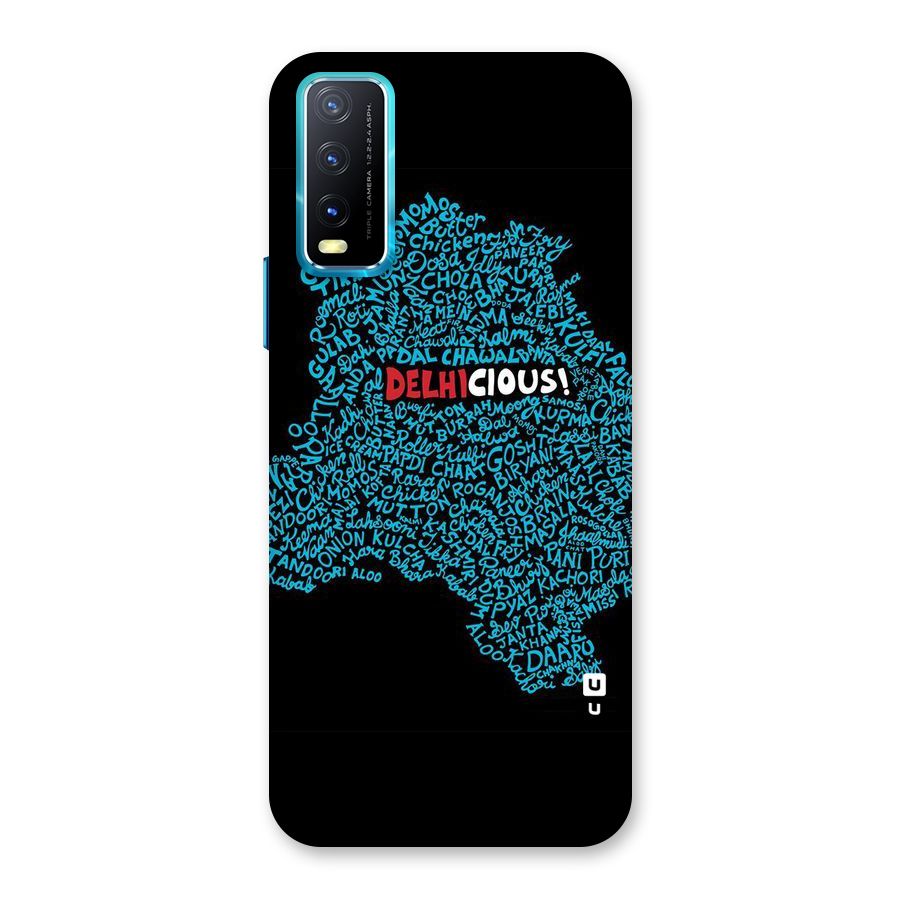 Delhicious Back Case for Vivo Y20