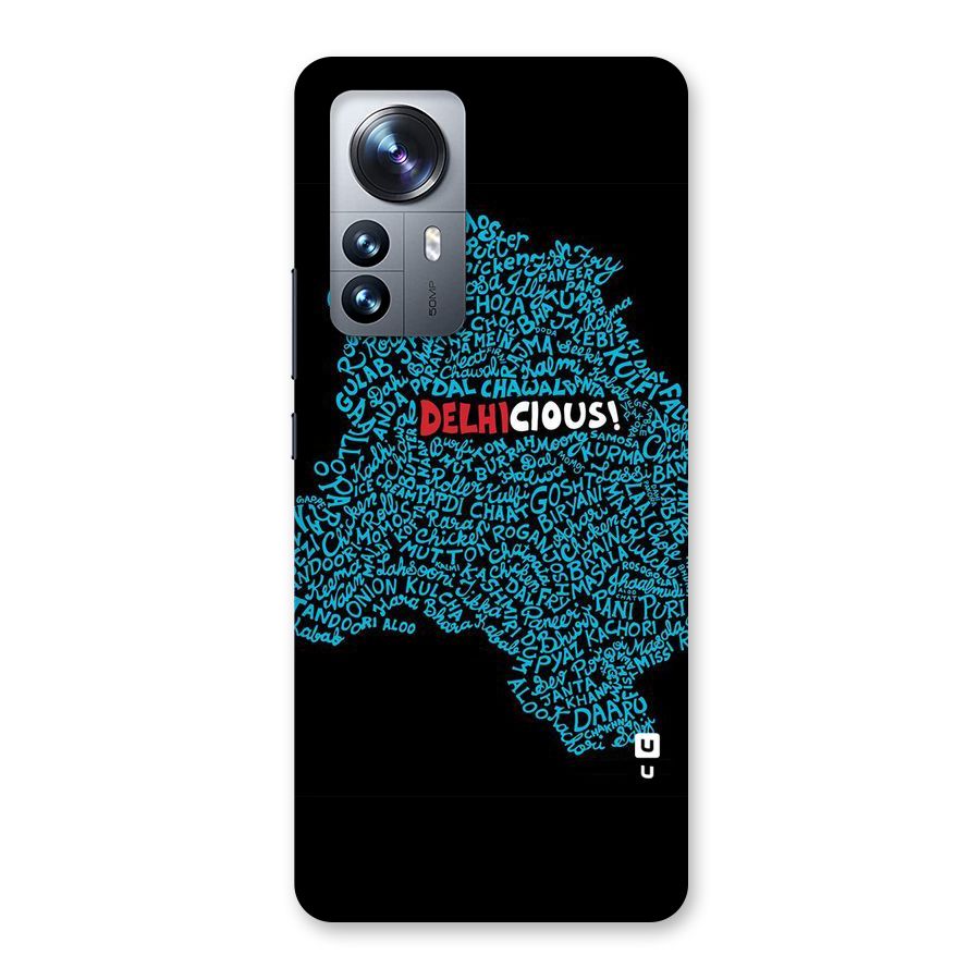 Delhicious Back Case for Xiaomi 12 Pro