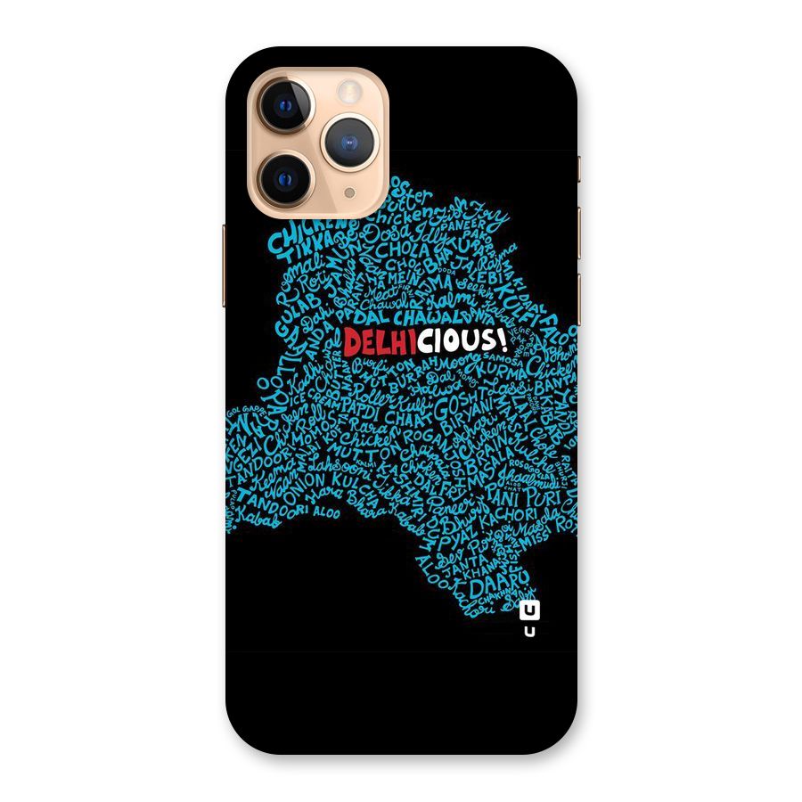 Delhicious Back Case for iPhone 11 Pro