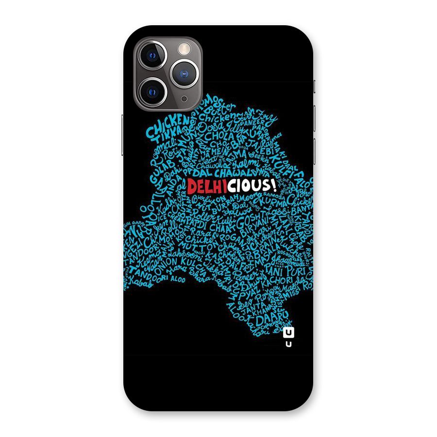 Delhicious Back Case for iPhone 11 Pro Max