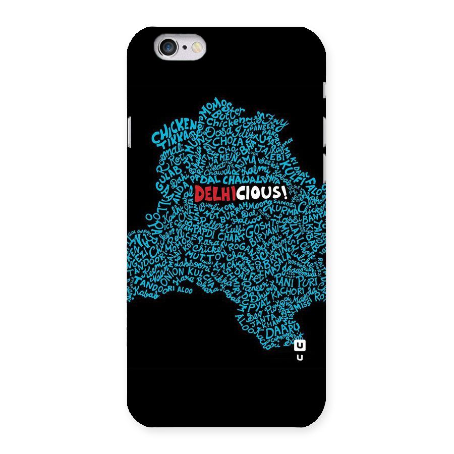 Delhicious Back Case for iPhone 6 6S