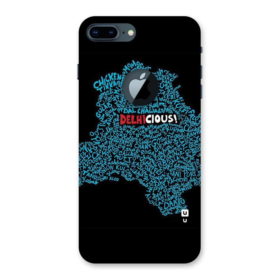 Delhicious Back Case for iPhone 7 Plus Logo Cut