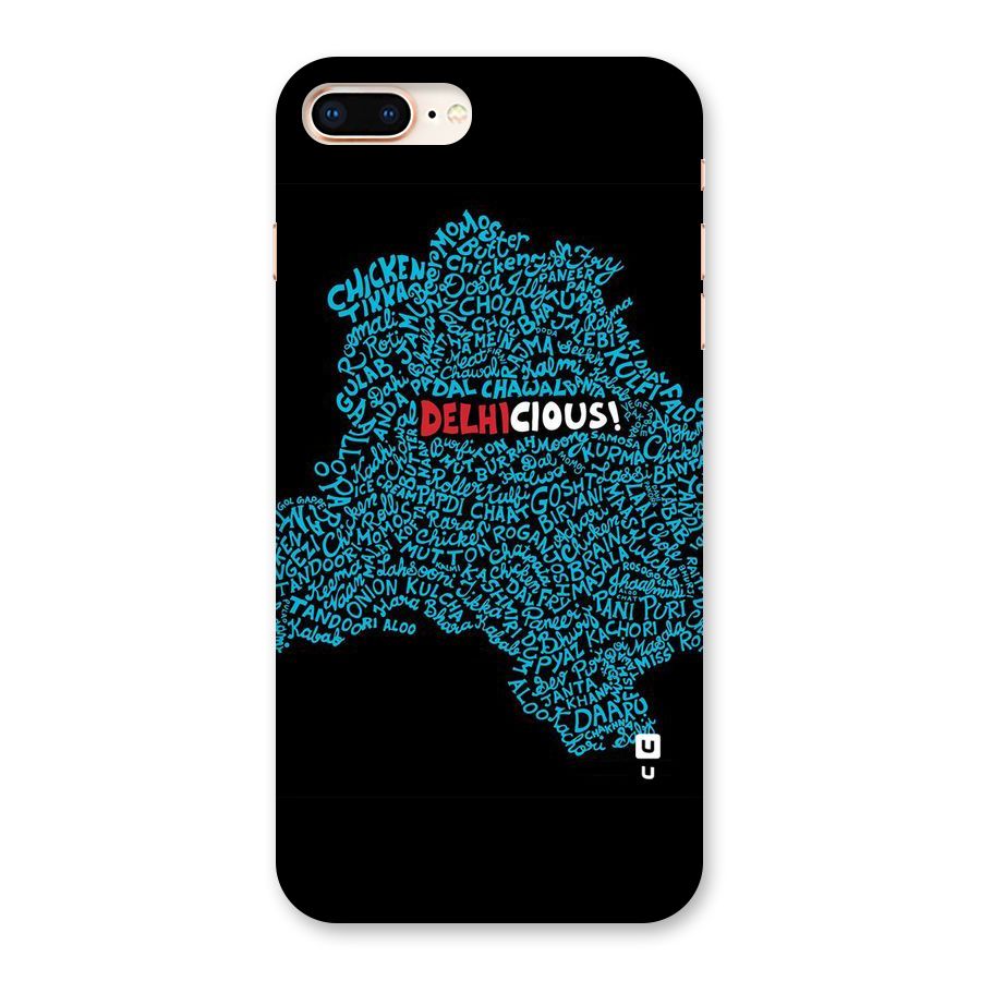 Delhicious Back Case for iPhone 8 Plus