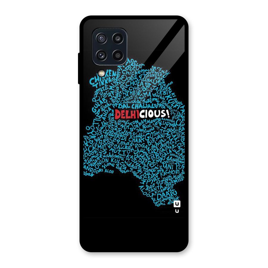 Delhicious Glass Back Case for Galaxy M32
