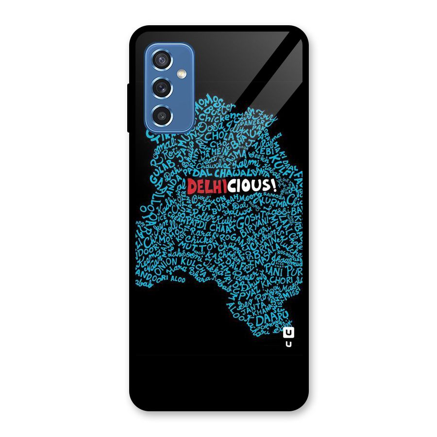 Delhicious Glass Back Case for Galaxy M52 5G