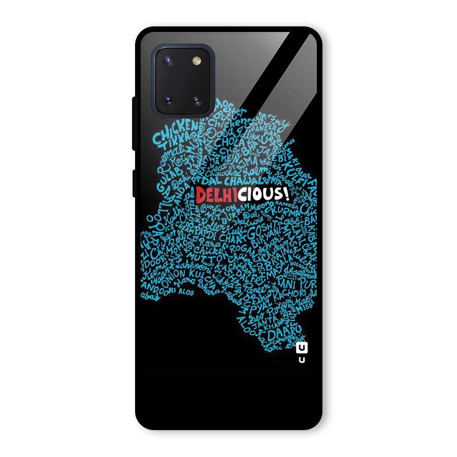 Delhicious Glass Back Case for Galaxy Note 10 Lite