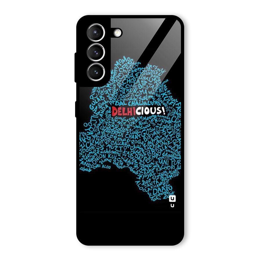 Delhicious Glass Back Case for Galaxy S21 5G