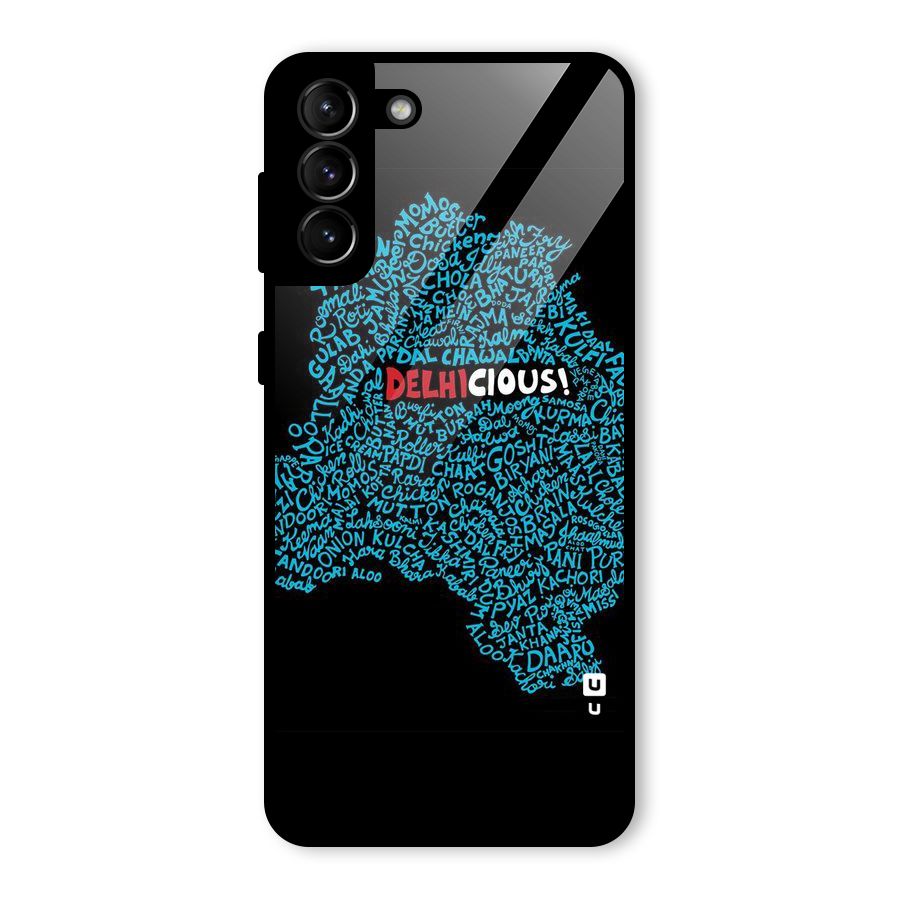 Delhicious Glass Back Case for Galaxy S21 Plus