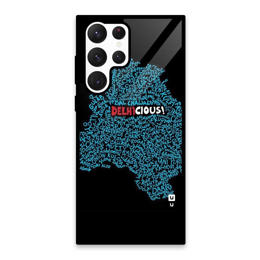 Delhicious Glass Back Case for Galaxy S22 Ultra 5G