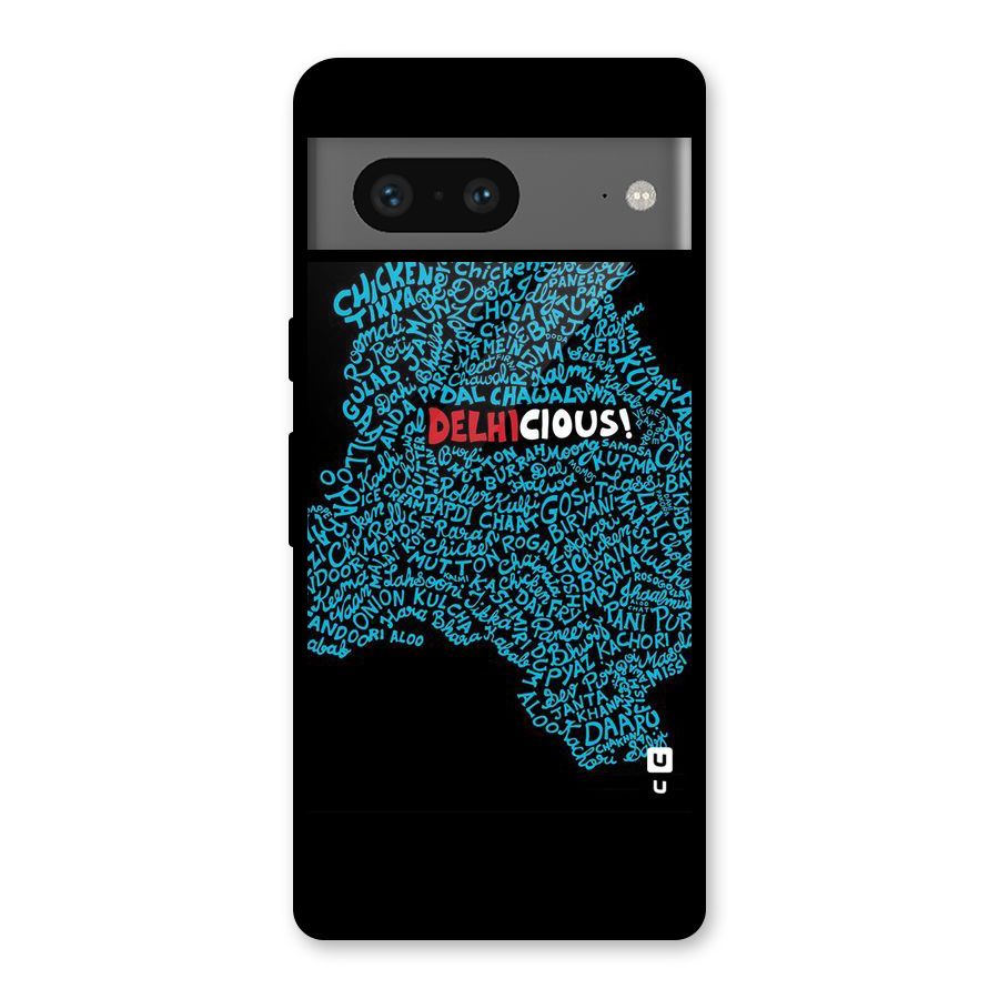 Delhicious Glass Back Case for Google Pixel 7