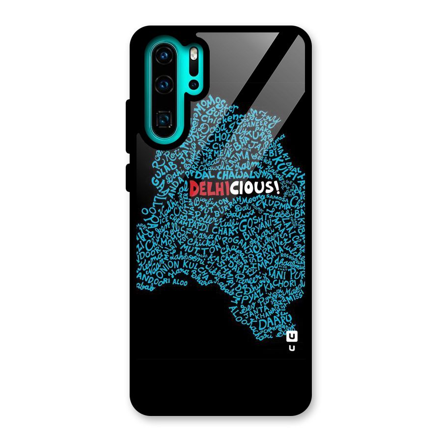 Delhicious Glass Back Case for Huawei P30 Pro