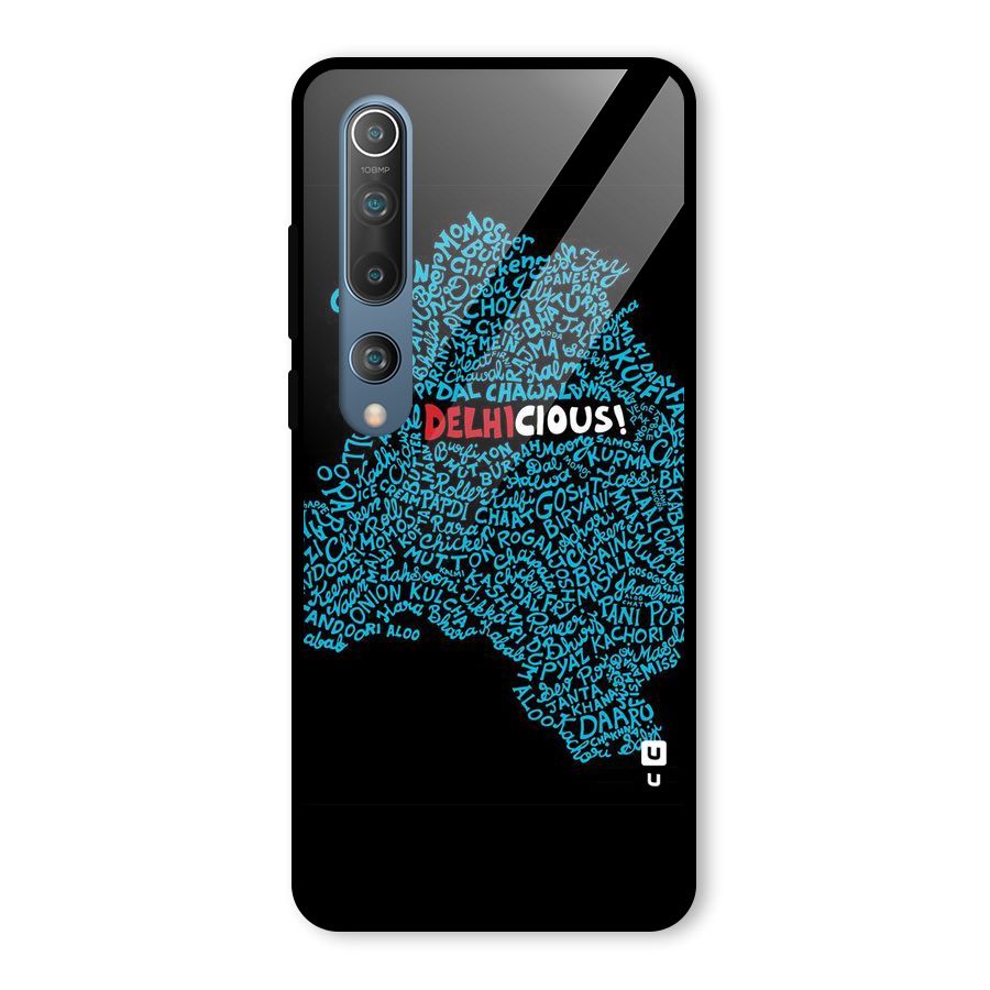 Delhicious Glass Back Case for Mi 10