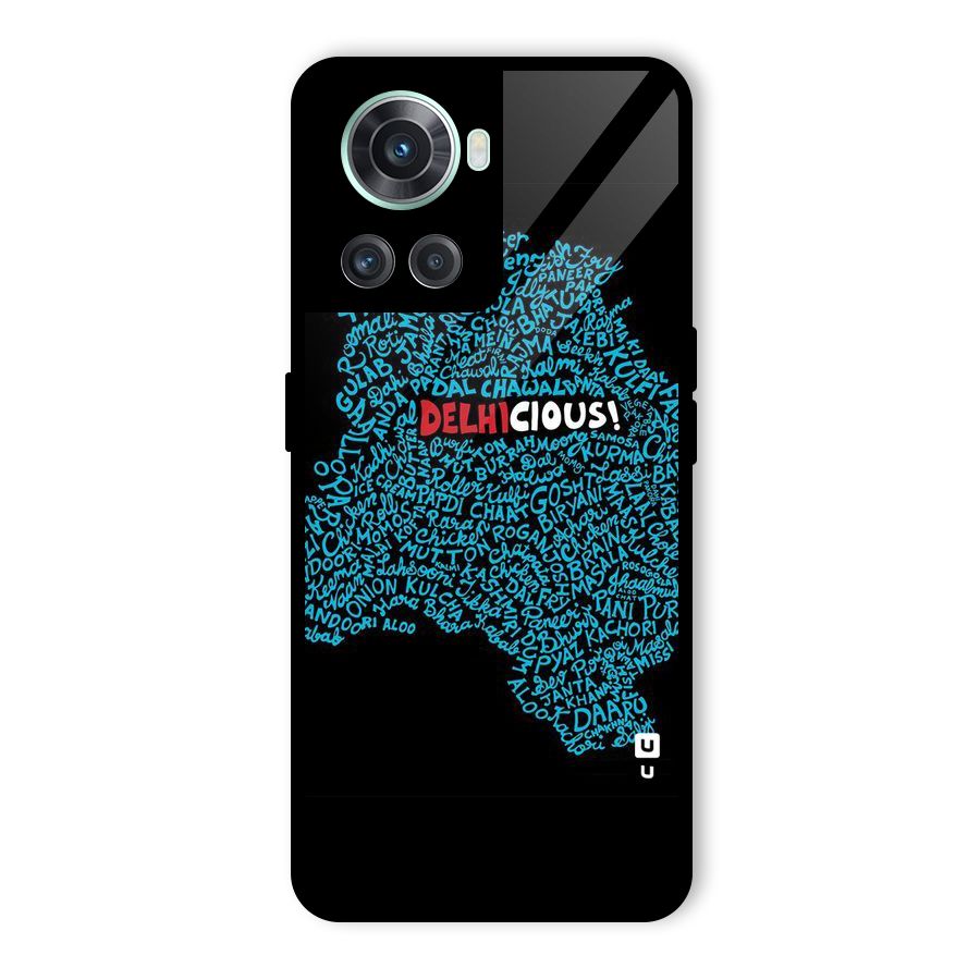 Delhicious Glass Back Case for OnePlus 10R