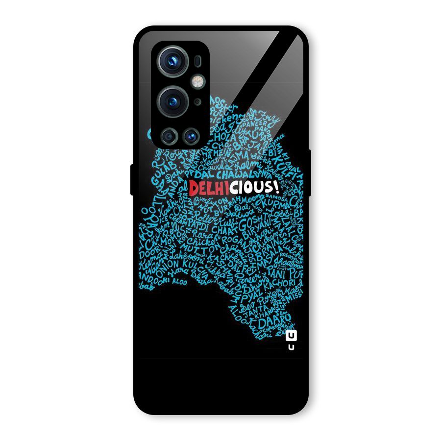 Delhicious Glass Back Case for OnePlus 9 Pro