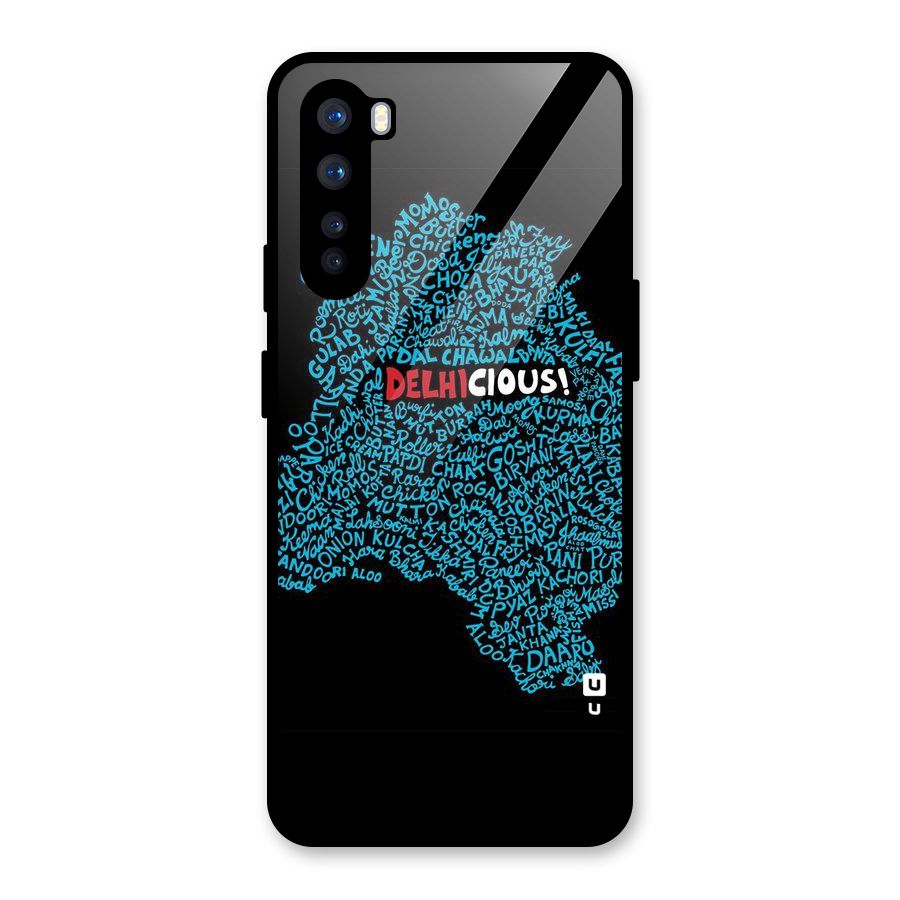 Delhicious Glass Back Case for OnePlus Nord
