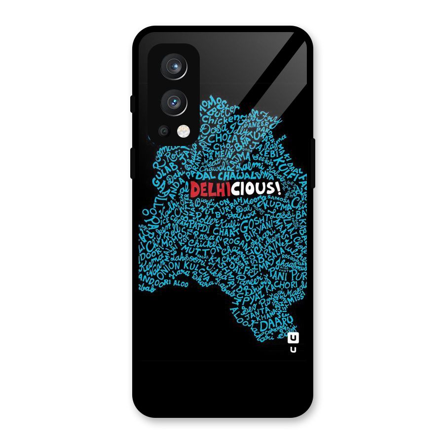 Delhicious Glass Back Case for OnePlus Nord 2 5G