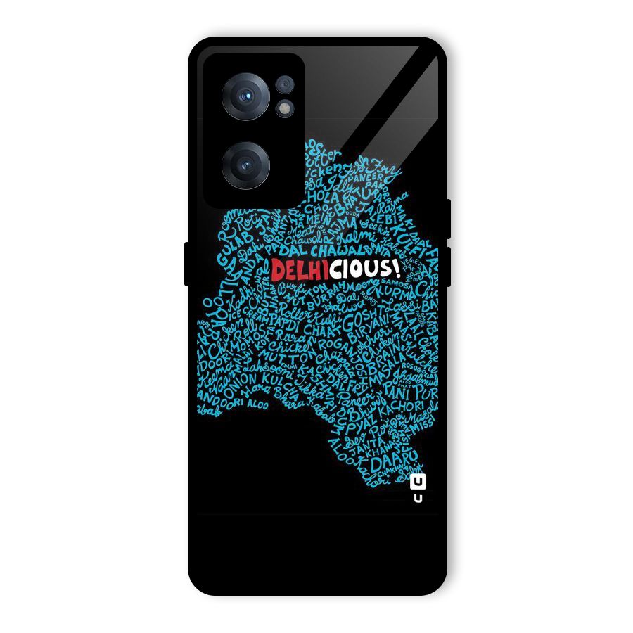 Delhicious Glass Back Case for OnePlus Nord CE 2 5G