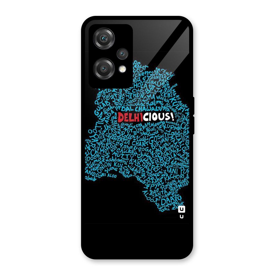 Delhicious Glass Back Case for OnePlus Nord CE 2 Lite 5G
