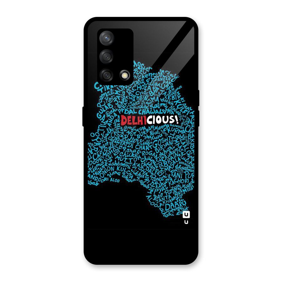Delhicious Glass Back Case for Oppo F19