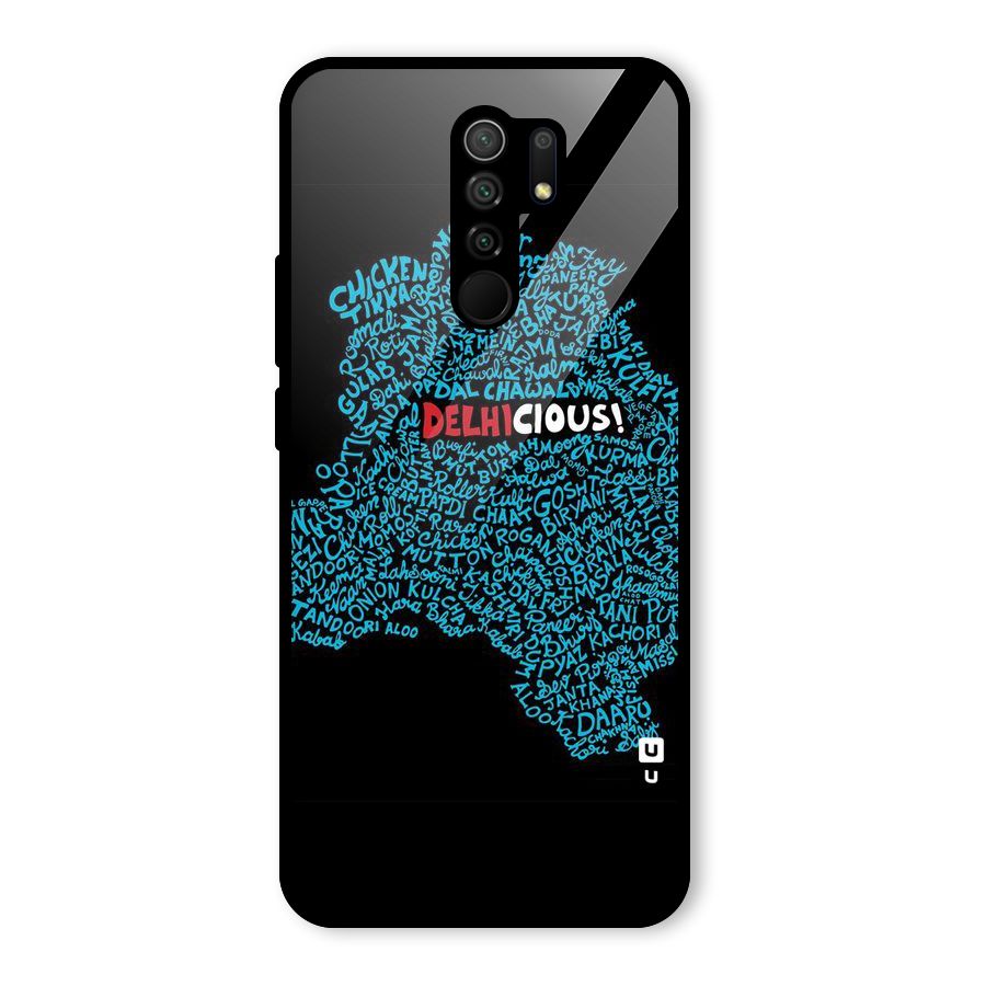 Delhicious Glass Back Case for Poco M2