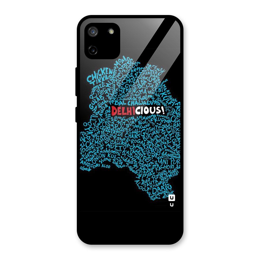 Delhicious Glass Back Case for Realme C11