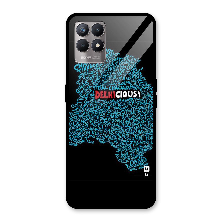 Delhicious Glass Back Case for Realme Narzo 50