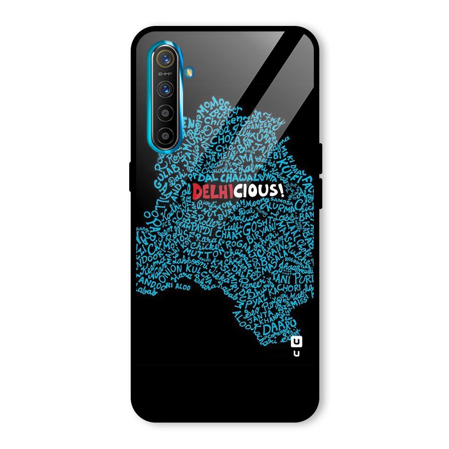 Delhicious Glass Back Case for Realme X2