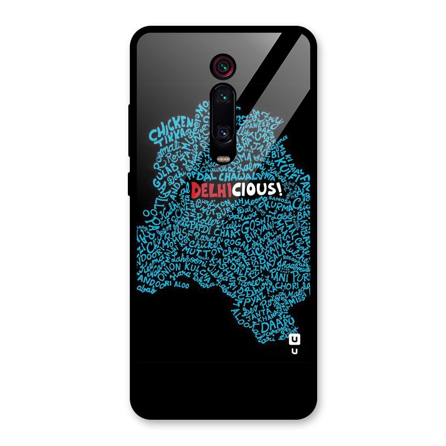 Delhicious Glass Back Case for Redmi K20 Pro
