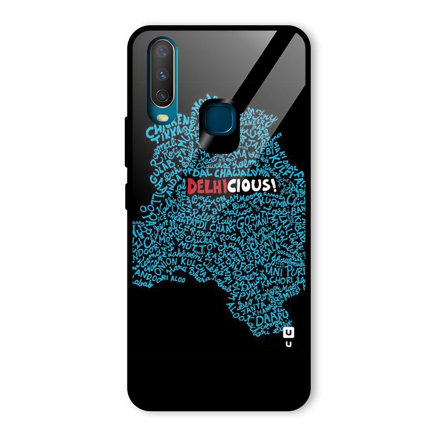 Delhicious Glass Back Case for Vivo U10