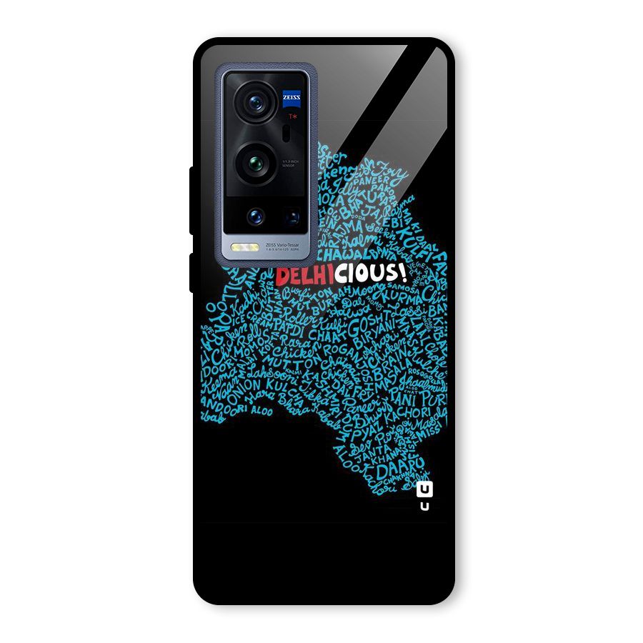 Delhicious Glass Back Case for Vivo X60 Pro Plus