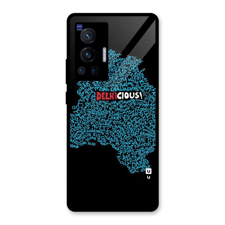 Delhicious Glass Back Case for Vivo X70 Pro