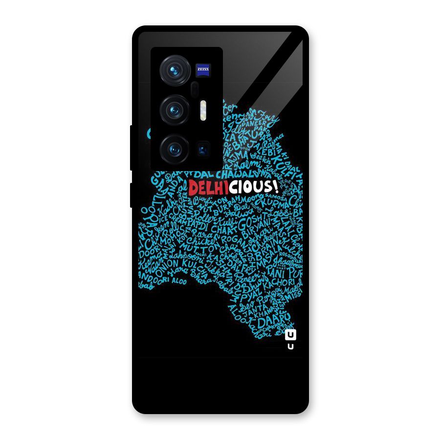 Delhicious Glass Back Case for Vivo X70 Pro Plus