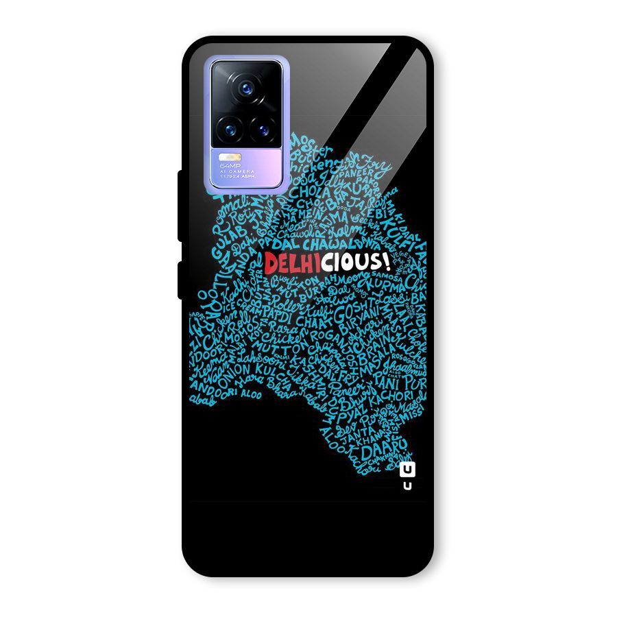 Delhicious Glass Back Case for Vivo Y73