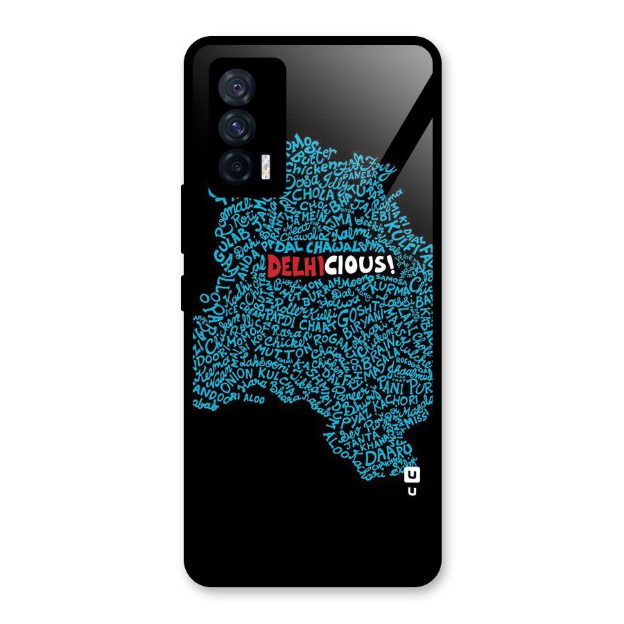 Delhicious Glass Back Case for Vivo iQOO 7 5G