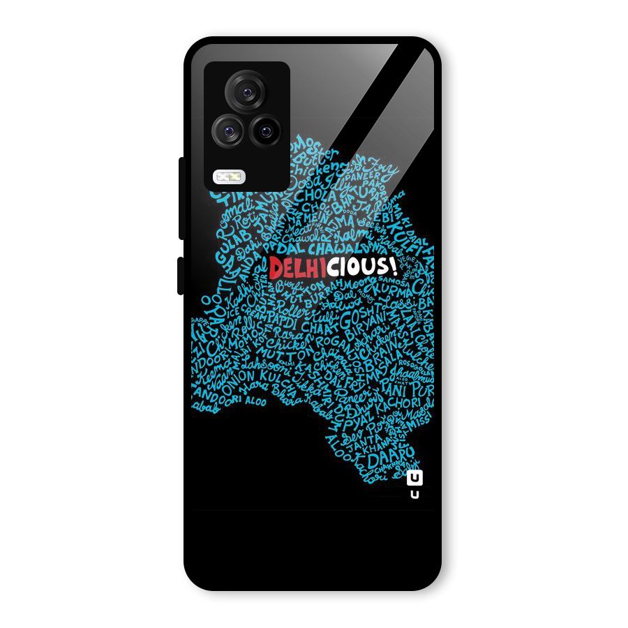 Delhicious Glass Back Case for Vivo iQOO 7 Legend 5G