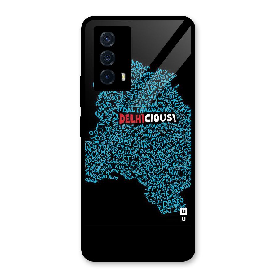 Delhicious Glass Back Case for Vivo iQOO Z5