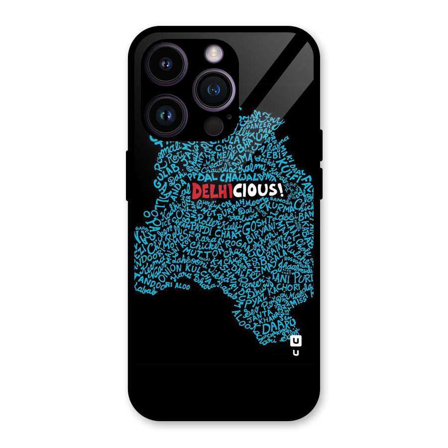 Delhicious Glass Back Case for iPhone 14 Pro