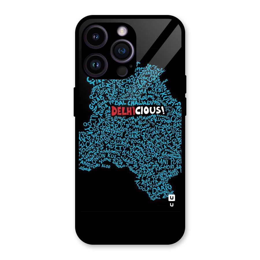 Delhicious Glass Back Case for iPhone 14 Pro Max