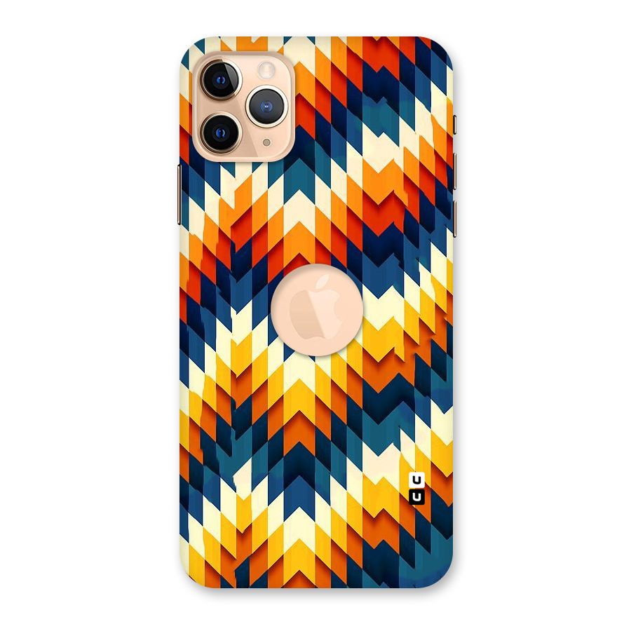 Delightful Design Back Case for iPhone 11 Pro Max Logo Cut
