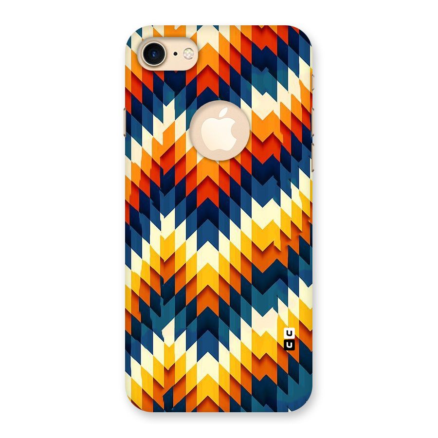 Delightful Design Back Case for iPhone 7 Logo Cut