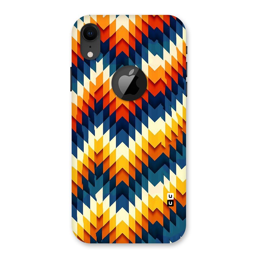 Delightful Design Back Case for iPhone XR Logo Cut