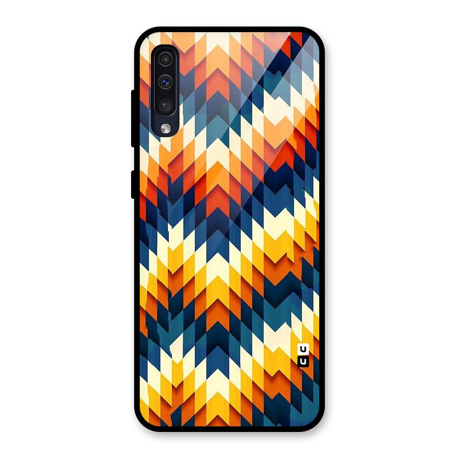 Delightful Design Glass Back Case for Galaxy A30s