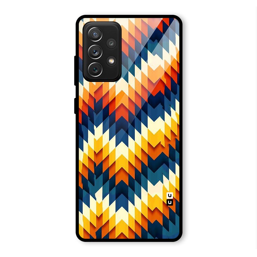Delightful Design Glass Back Case for Galaxy A72