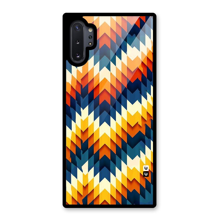 Delightful Design Glass Back Case for Galaxy Note 10 Plus