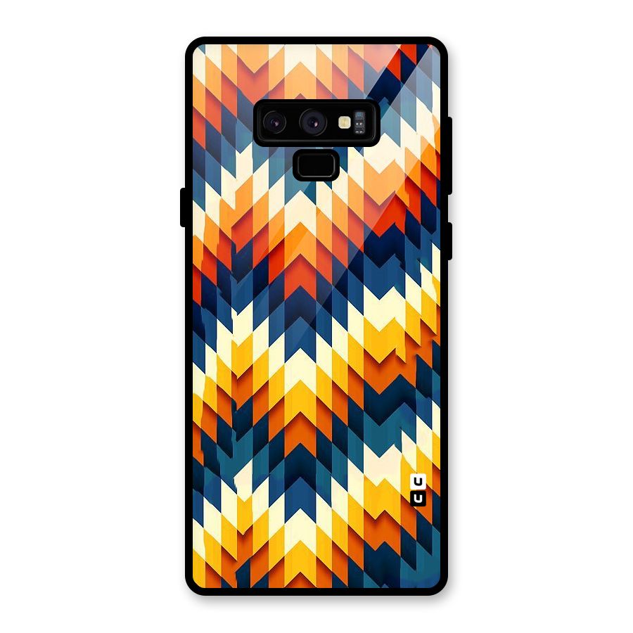 Delightful Design Glass Back Case for Galaxy Note 9