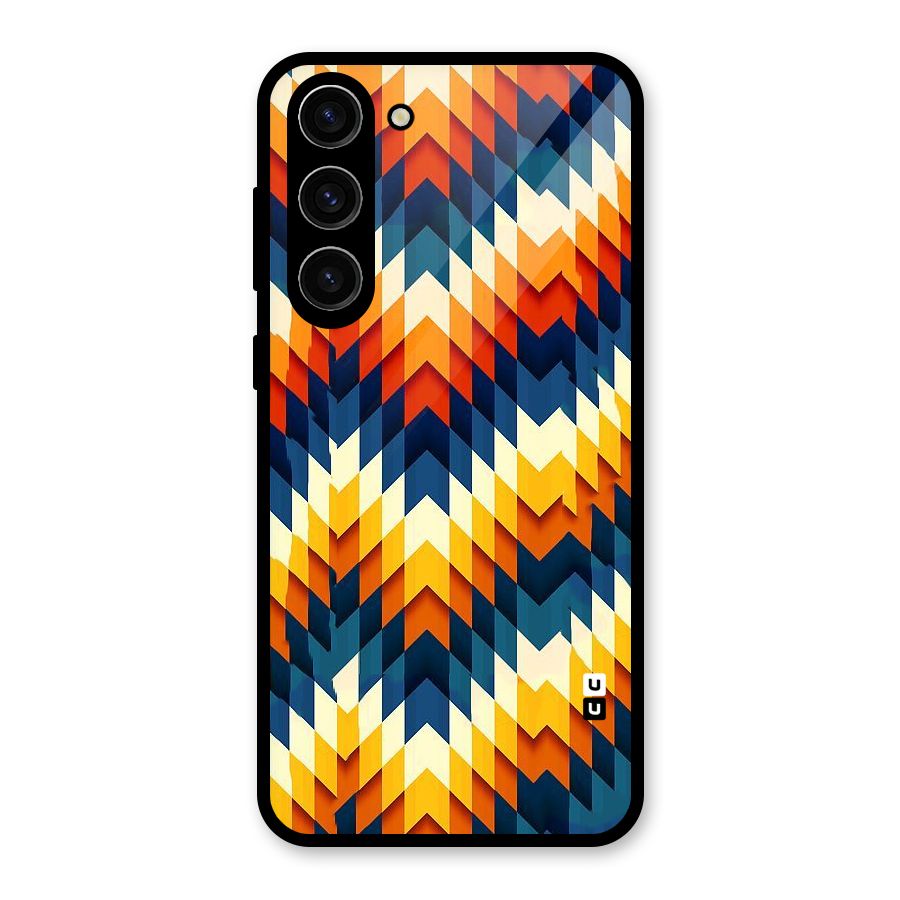 Delightful Design Glass Back Case for Galaxy S23 Plus