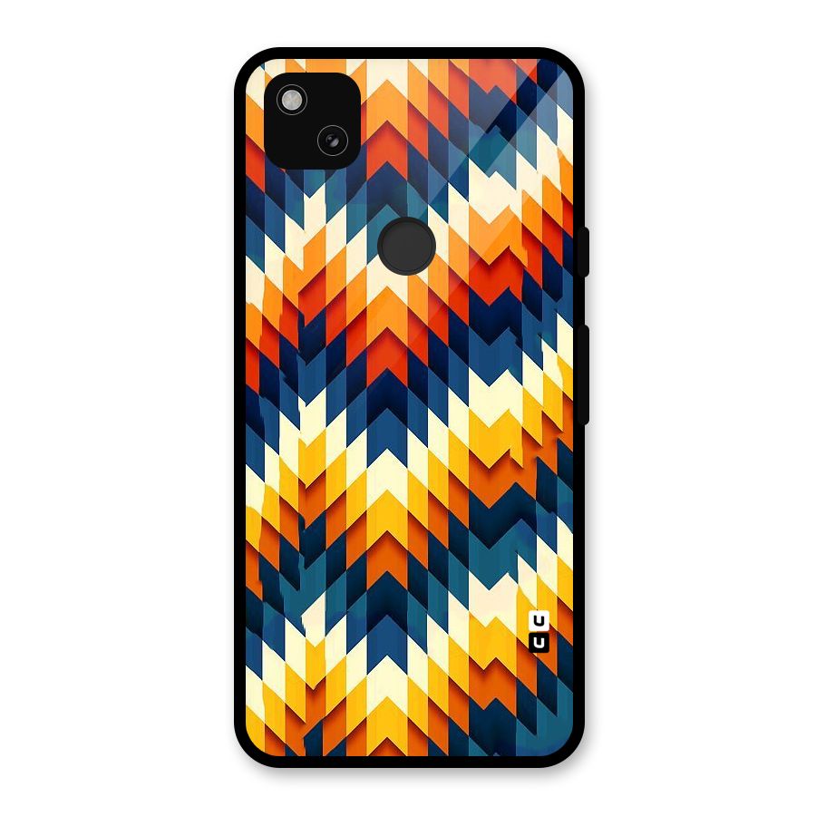 Delightful Design Glass Back Case for Google Pixel 4a