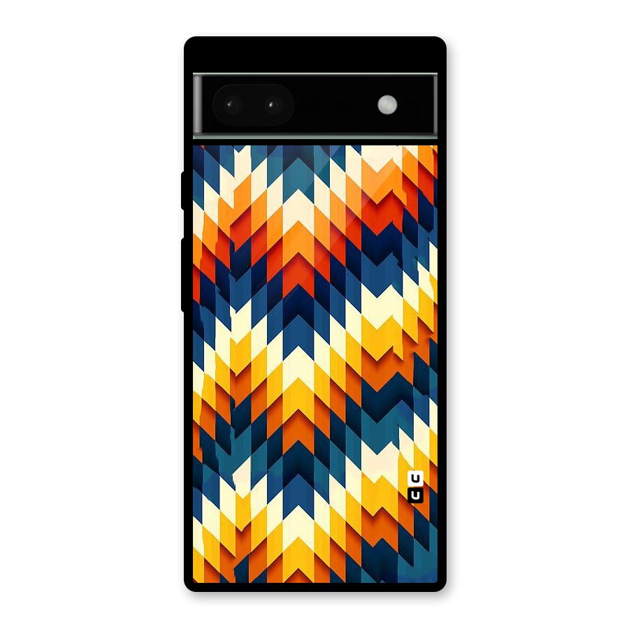 Delightful Design Glass Back Case for Google Pixel 6a